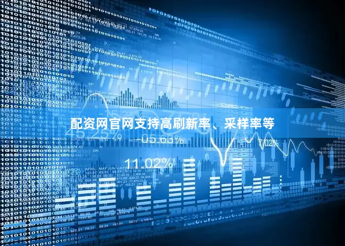 配资网官网支持高刷新率、采样率等